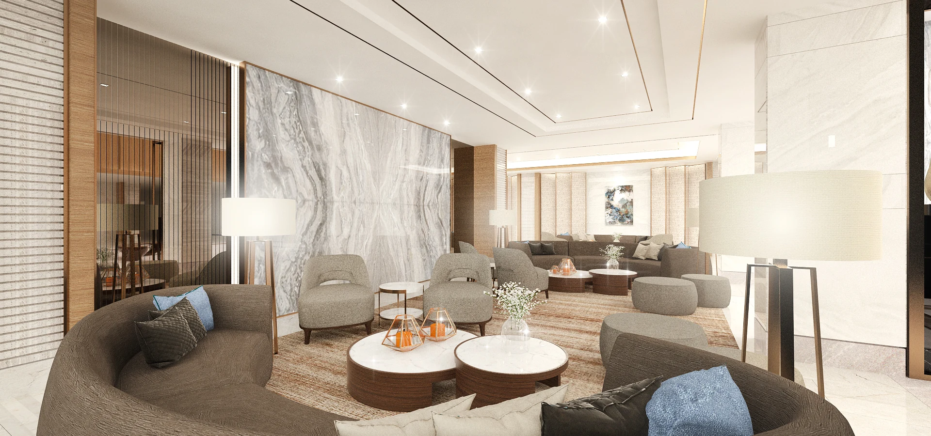 Residential interior presentation