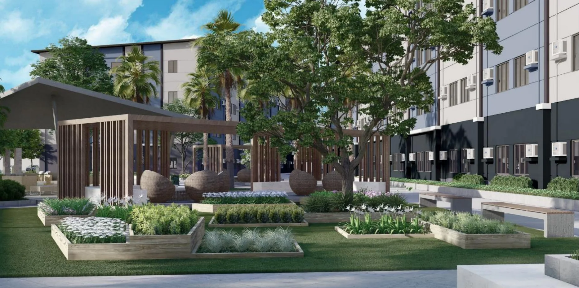 Calm Residences serenity garden