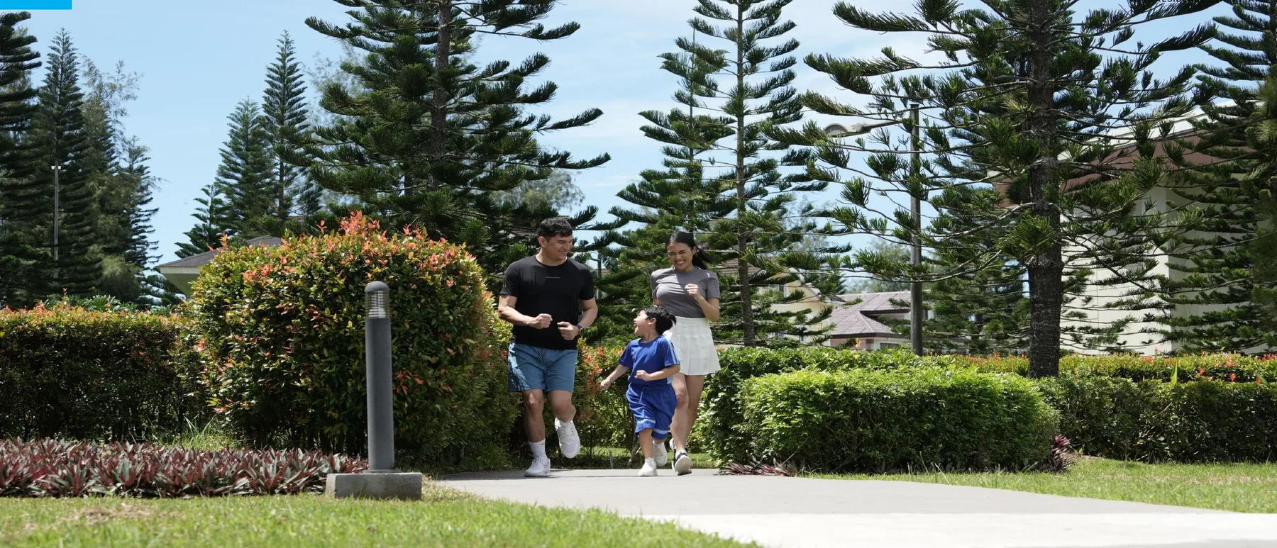 Cool Suites landscaped jogging paths