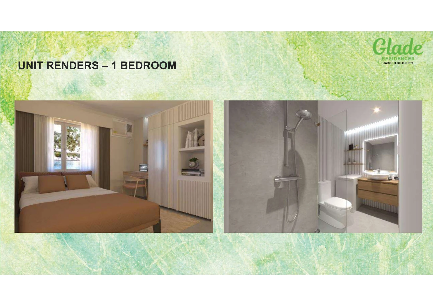 Glade Residences one bedroom artist rendition