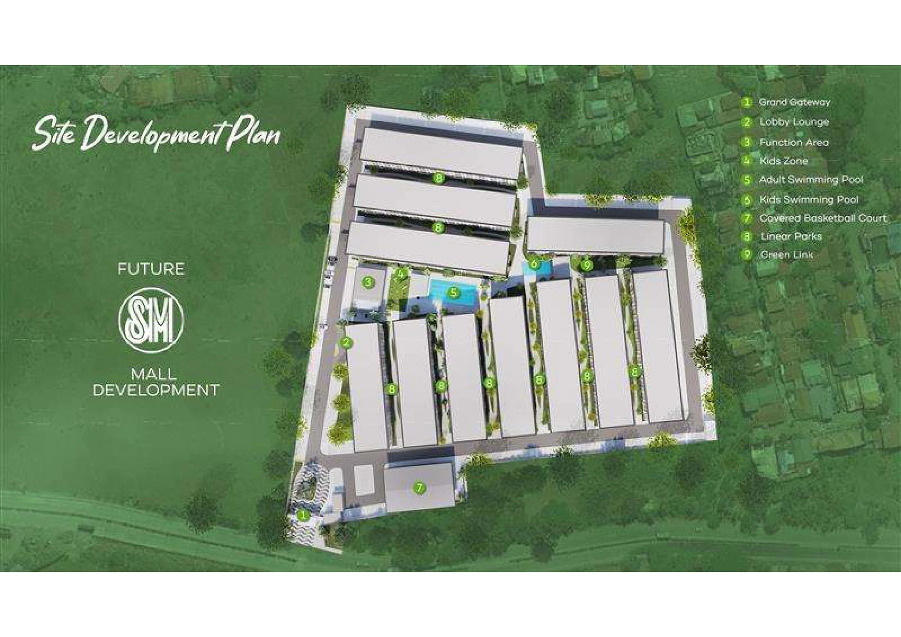 Glade Residences site development plan