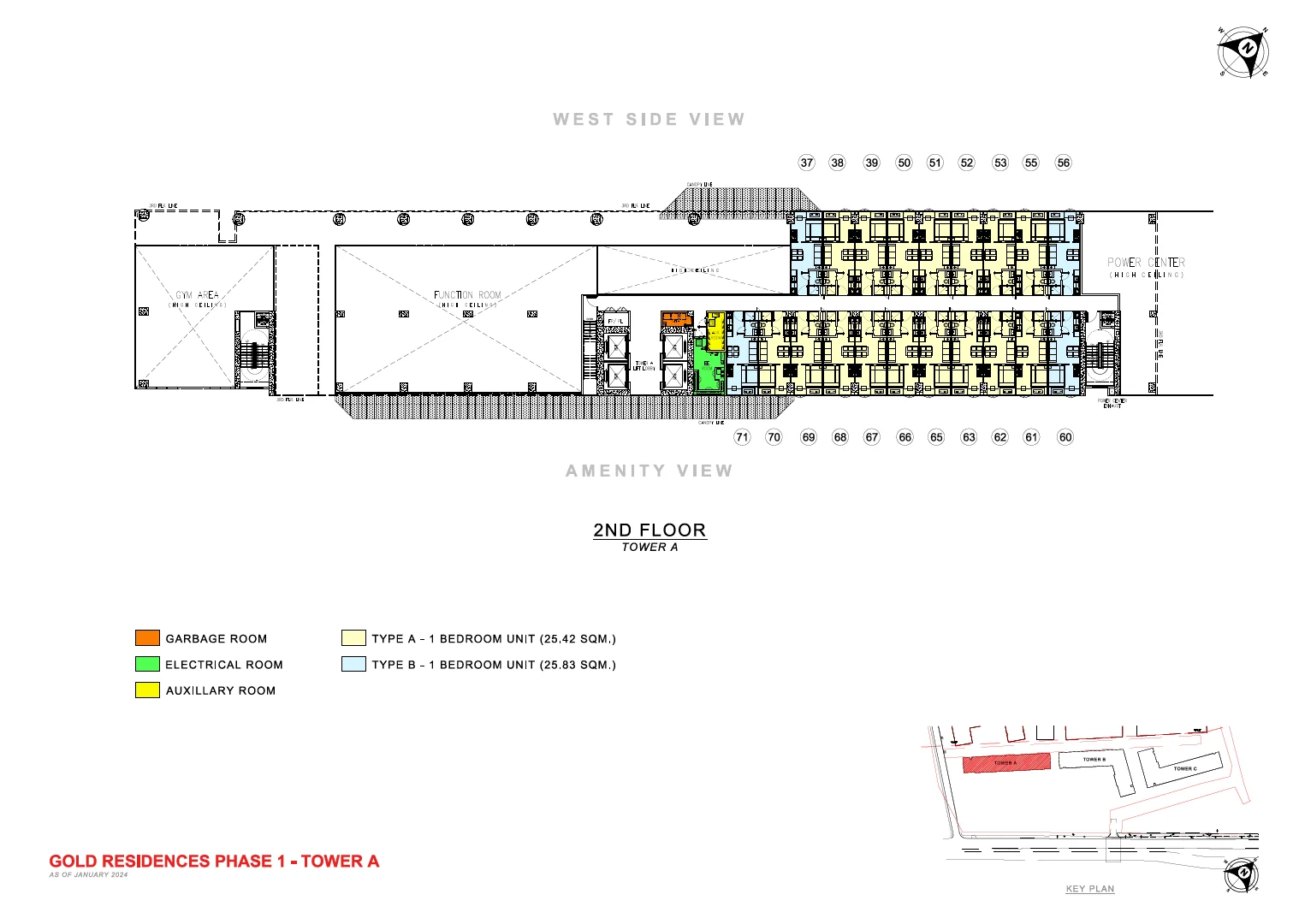 Gold Residences Phase 1 floor plan