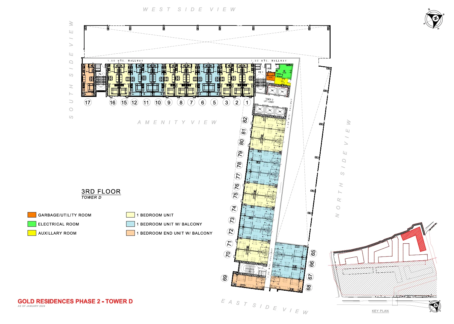 Gold Residences Phase 2 floor plan