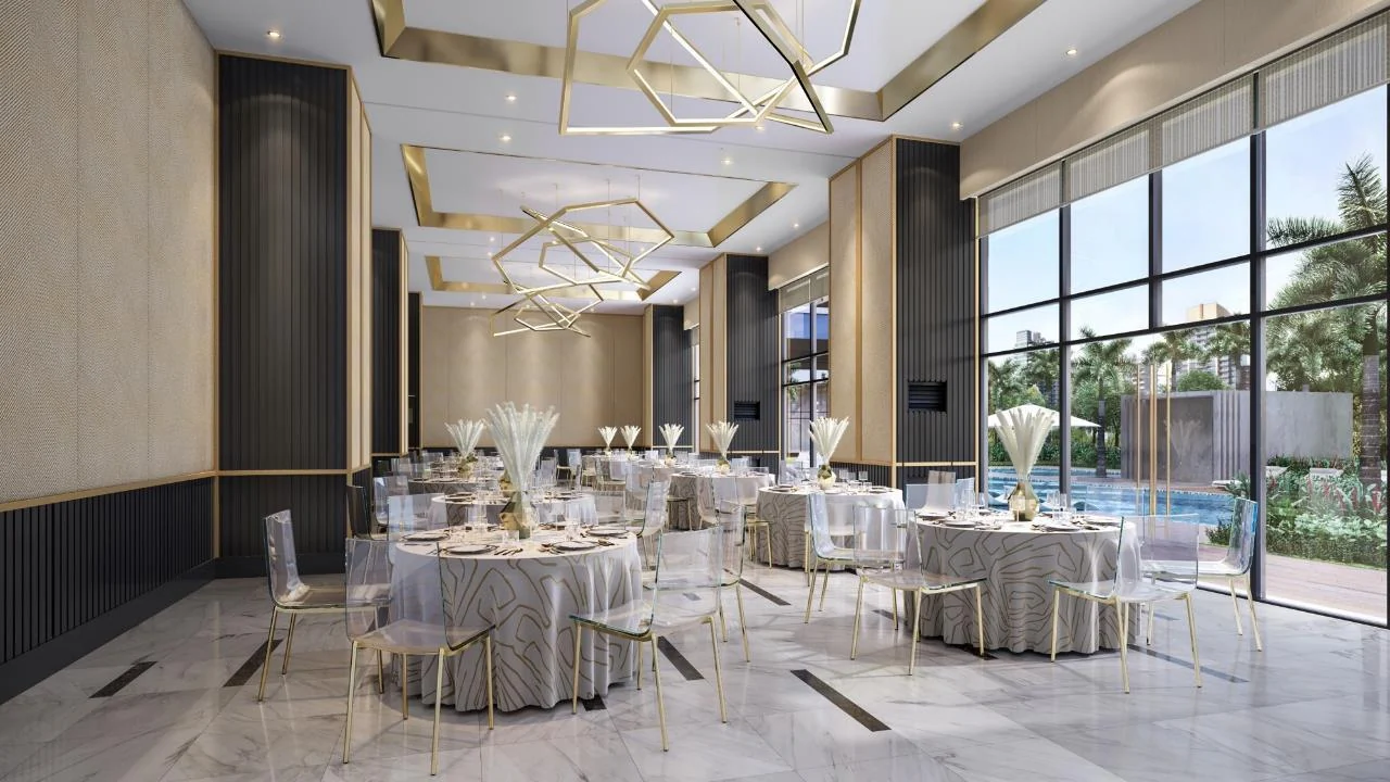 Gold Residences function room