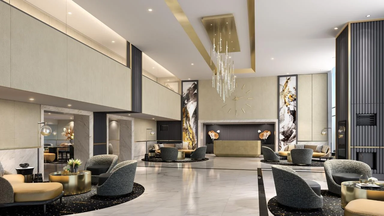 Gold Residences lounge