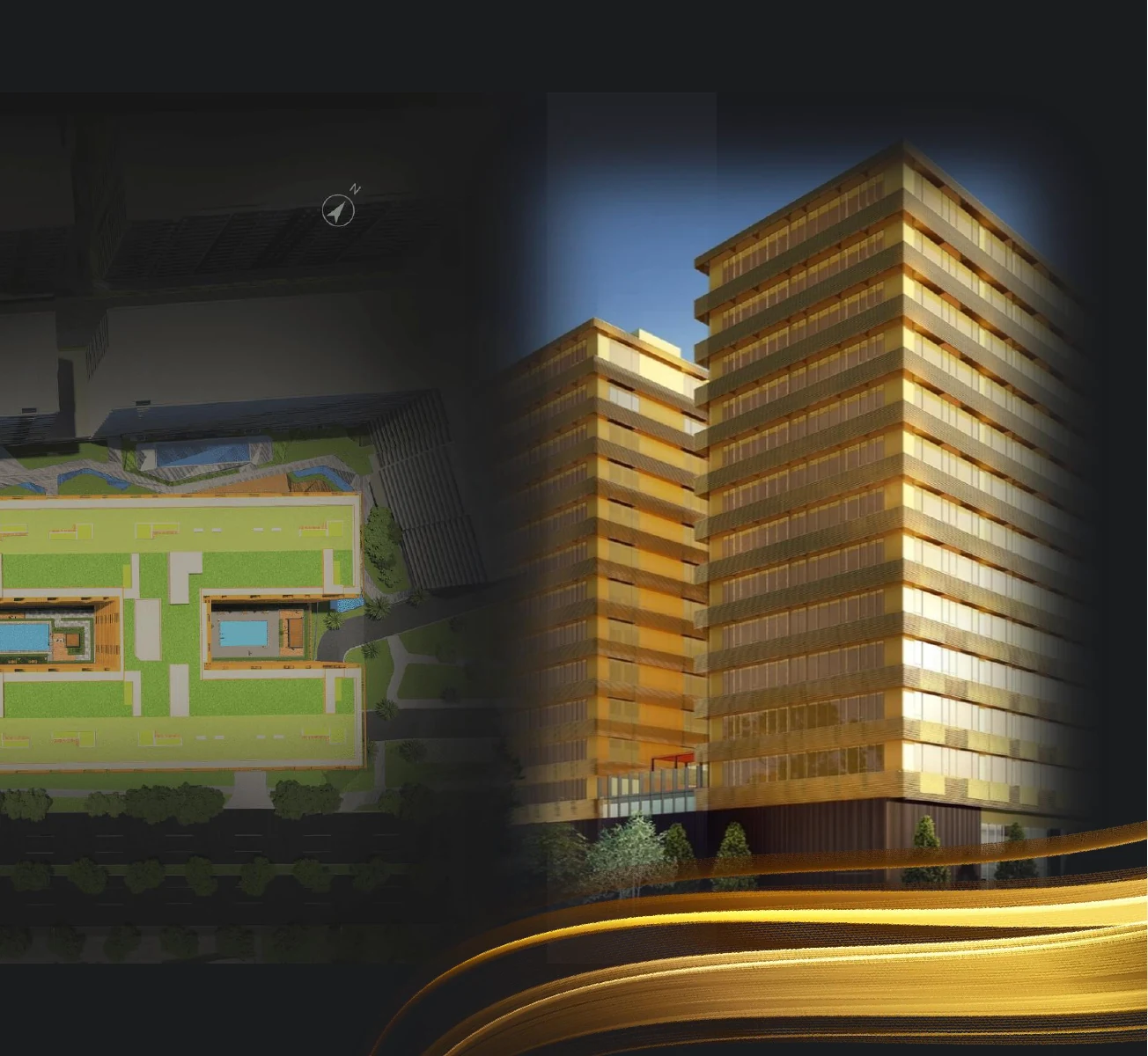 Gold Towers Residential-Offices
