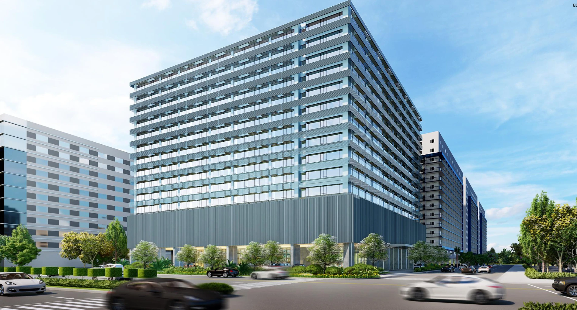 ICE Tower residential-offices building at Mall of Asia Complex