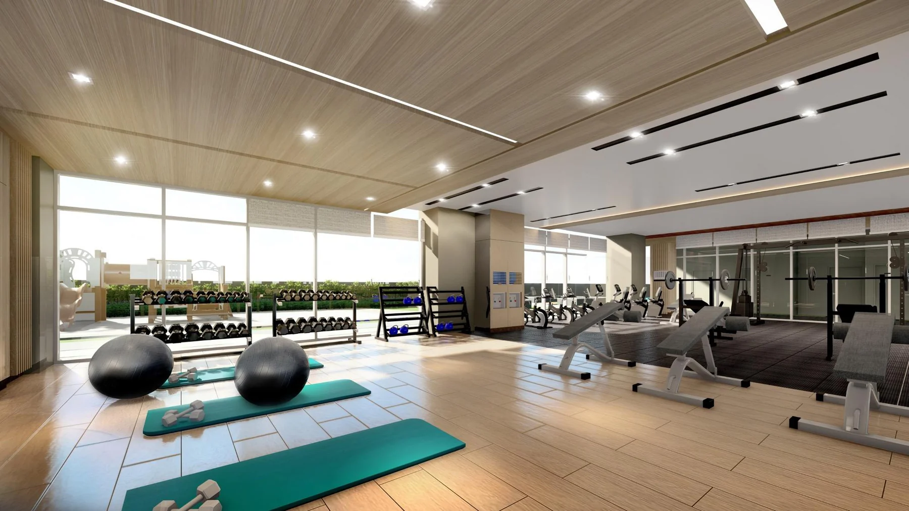Mint Residences gym