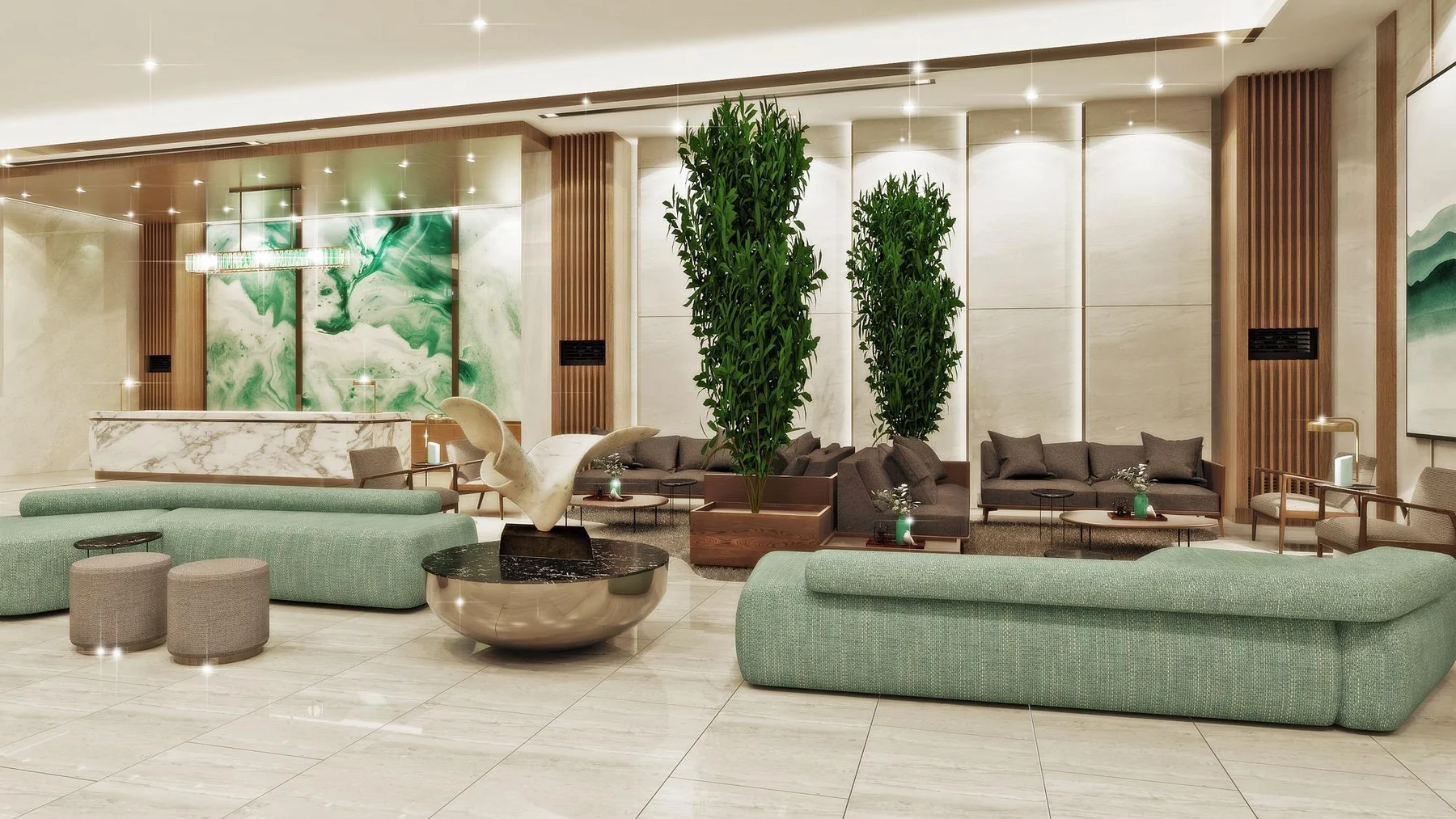 Mint Residences grand lobby