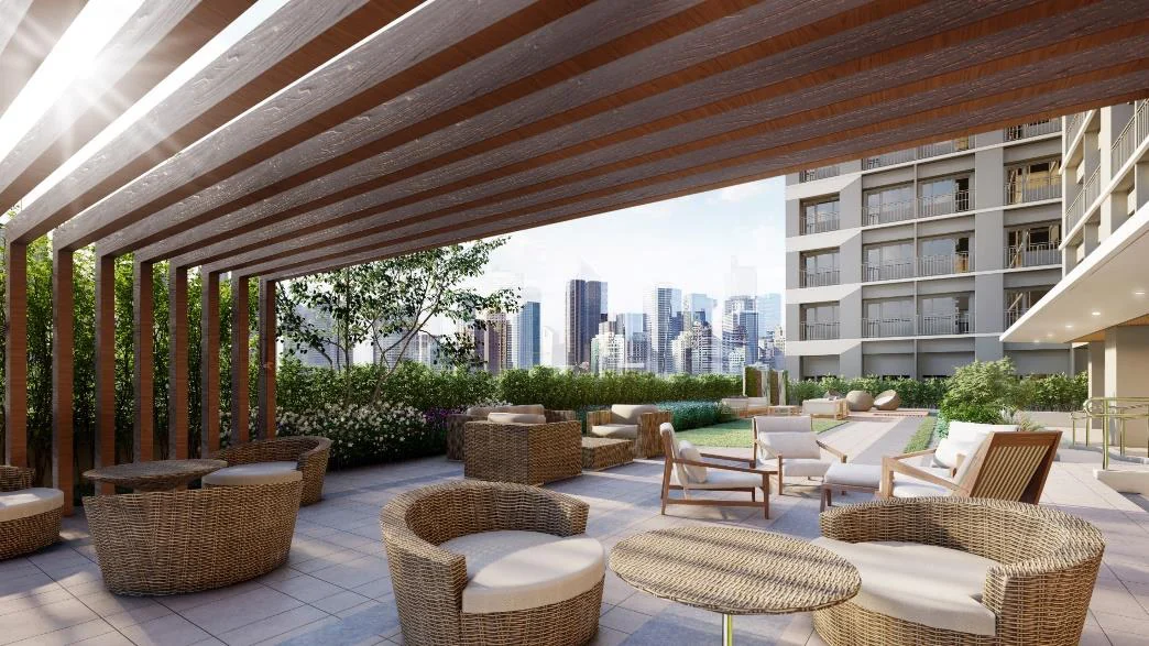 Mint Residences trellis lounge