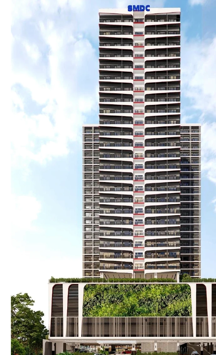 Red Residences building form