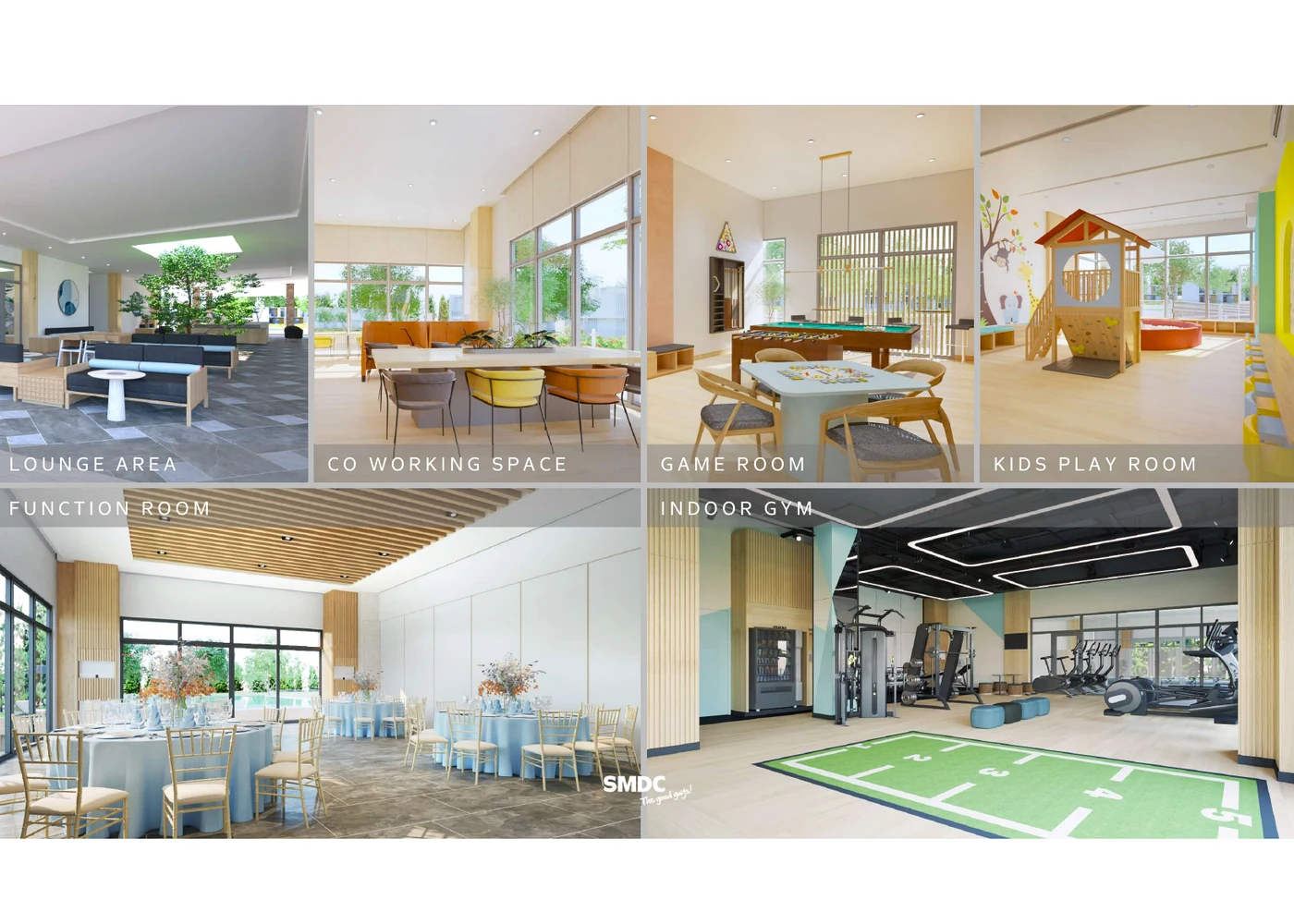 Symphony Homes clubhouse interiors