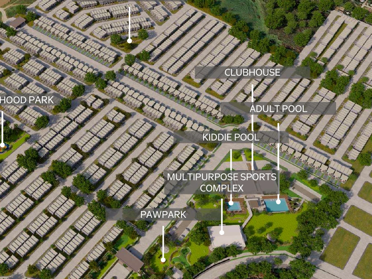 Symphony Homes community master plan