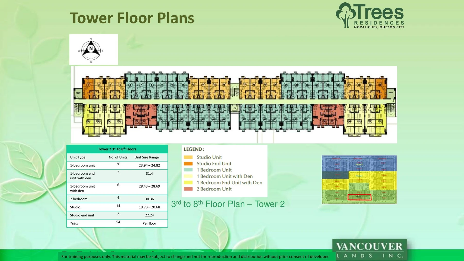 Representative Trees Residences floor plan
