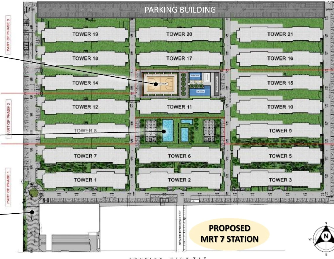 Trees Residences site development plan
