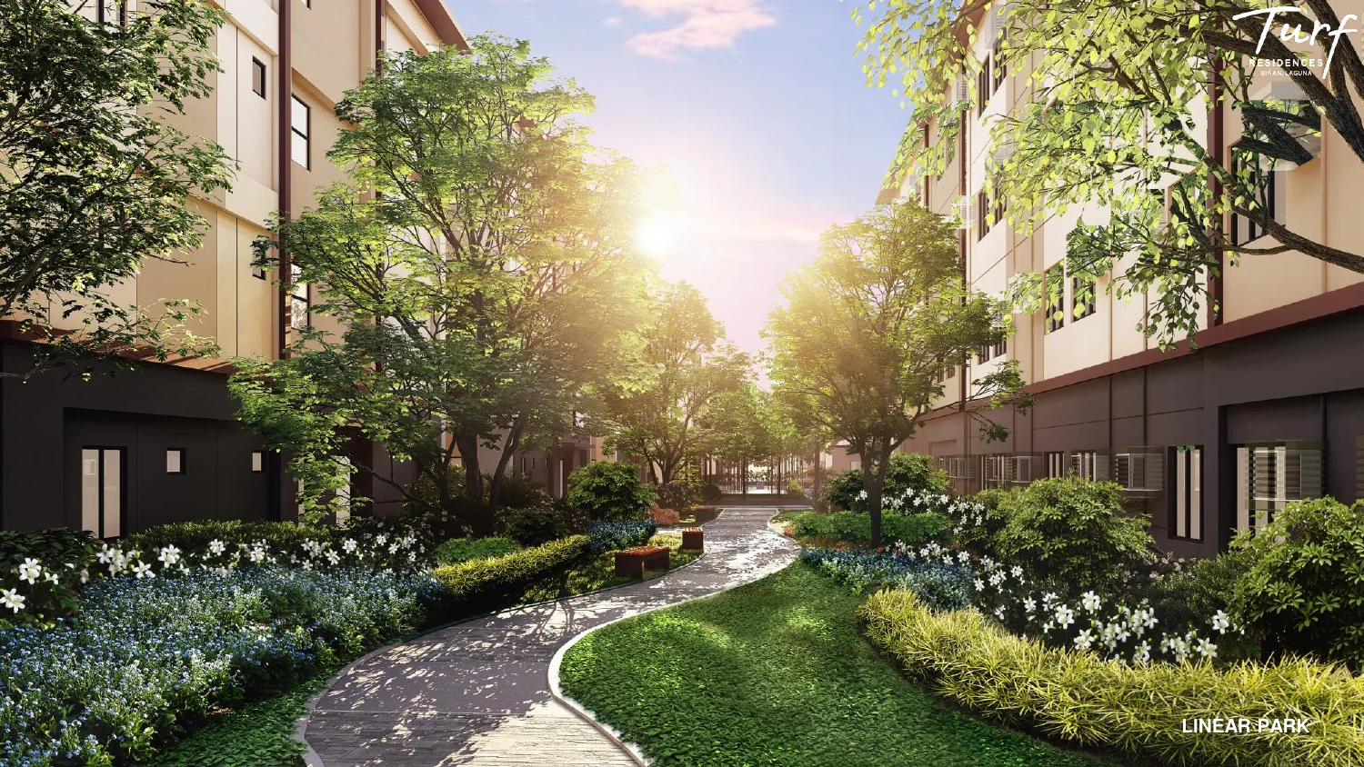 Turf Residences linear park