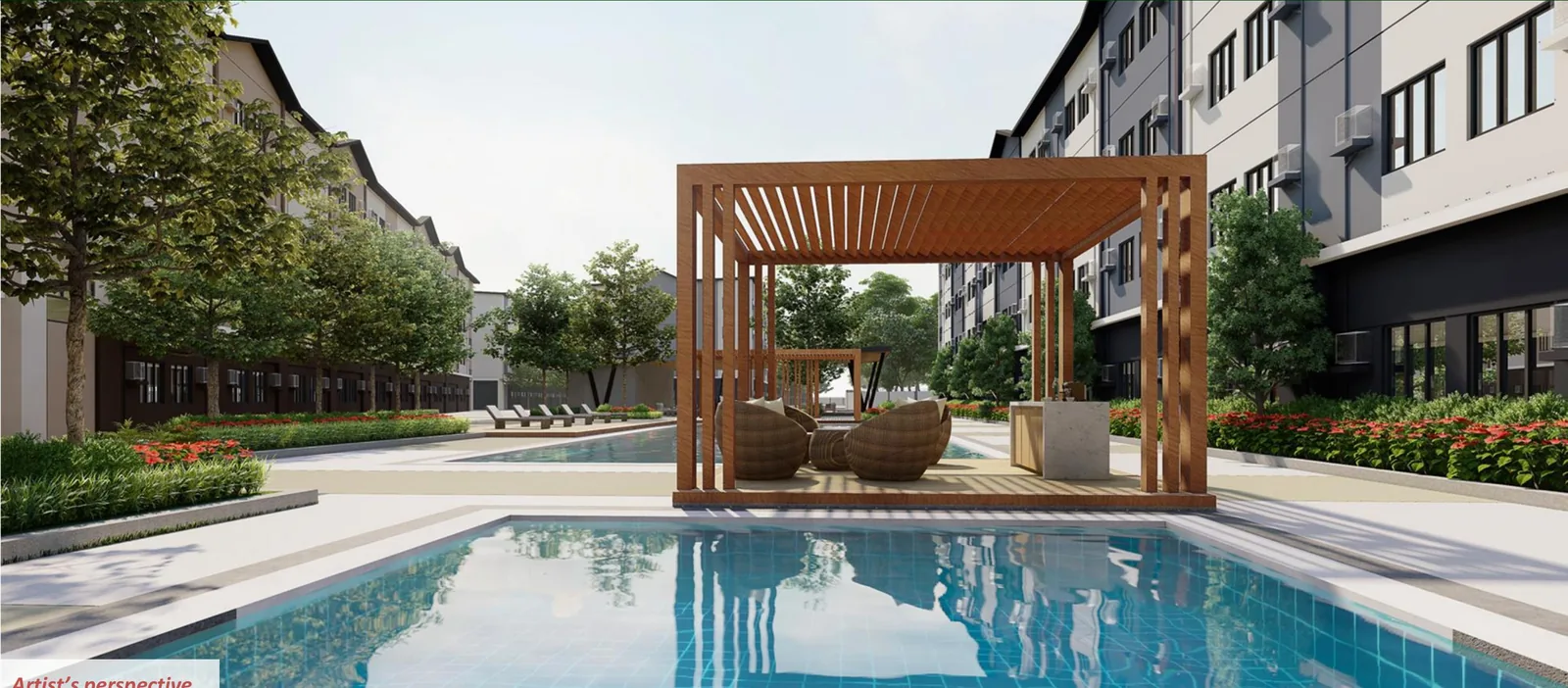 Zeal Residences swimming pool